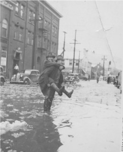 N McKean looking S toward Market