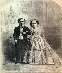 Tom Thumb Wedding Photo