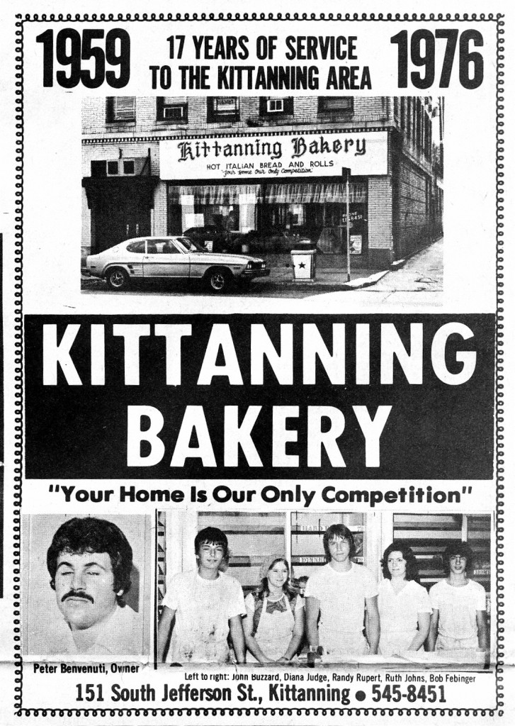 Kittanning Bakery